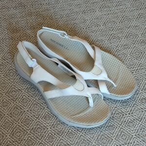 Merrell Women's White/Cream Savannah Sandals
